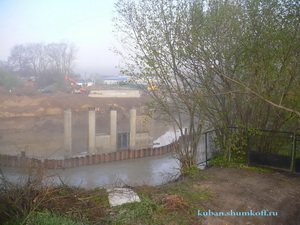 строительство моста Саратовская
